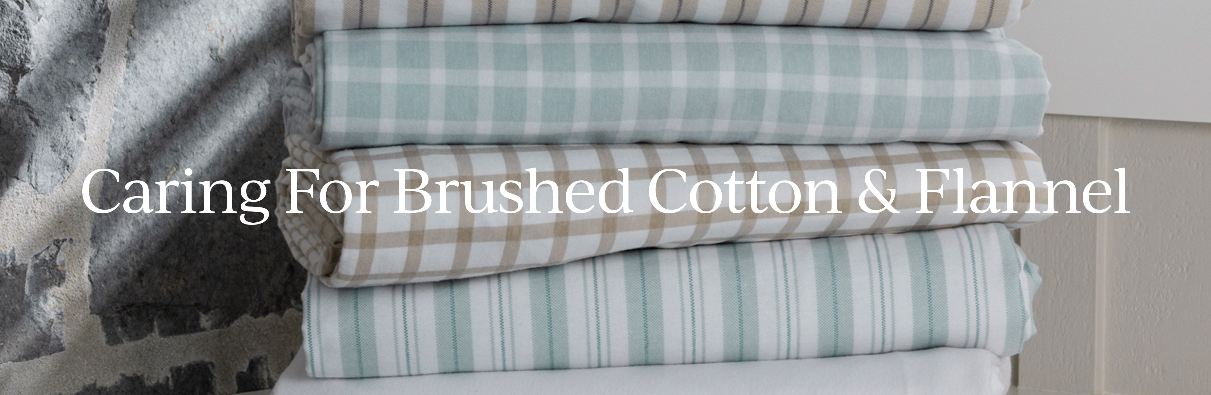 What is brushed cotton?