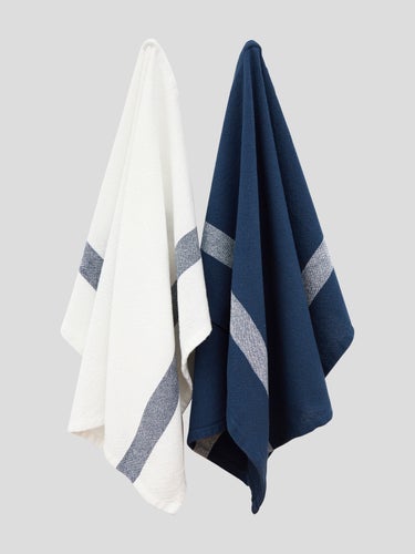 Oasis Towel Set in Atlantic Blue
