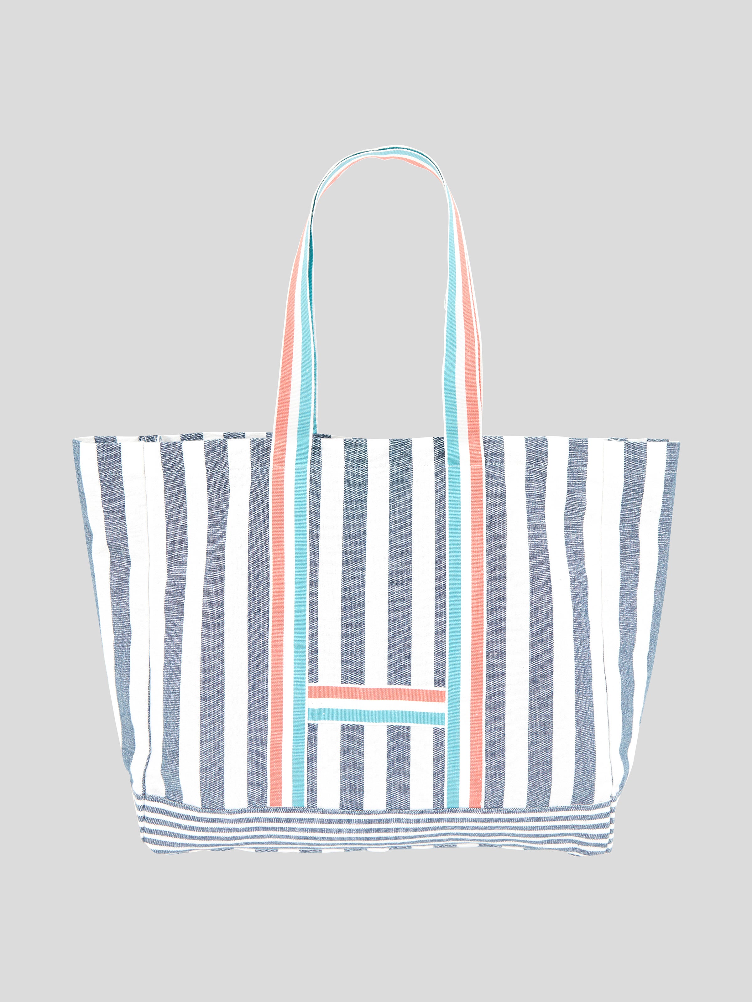 Crossbody organizing tote boardwalk stripe hot sale