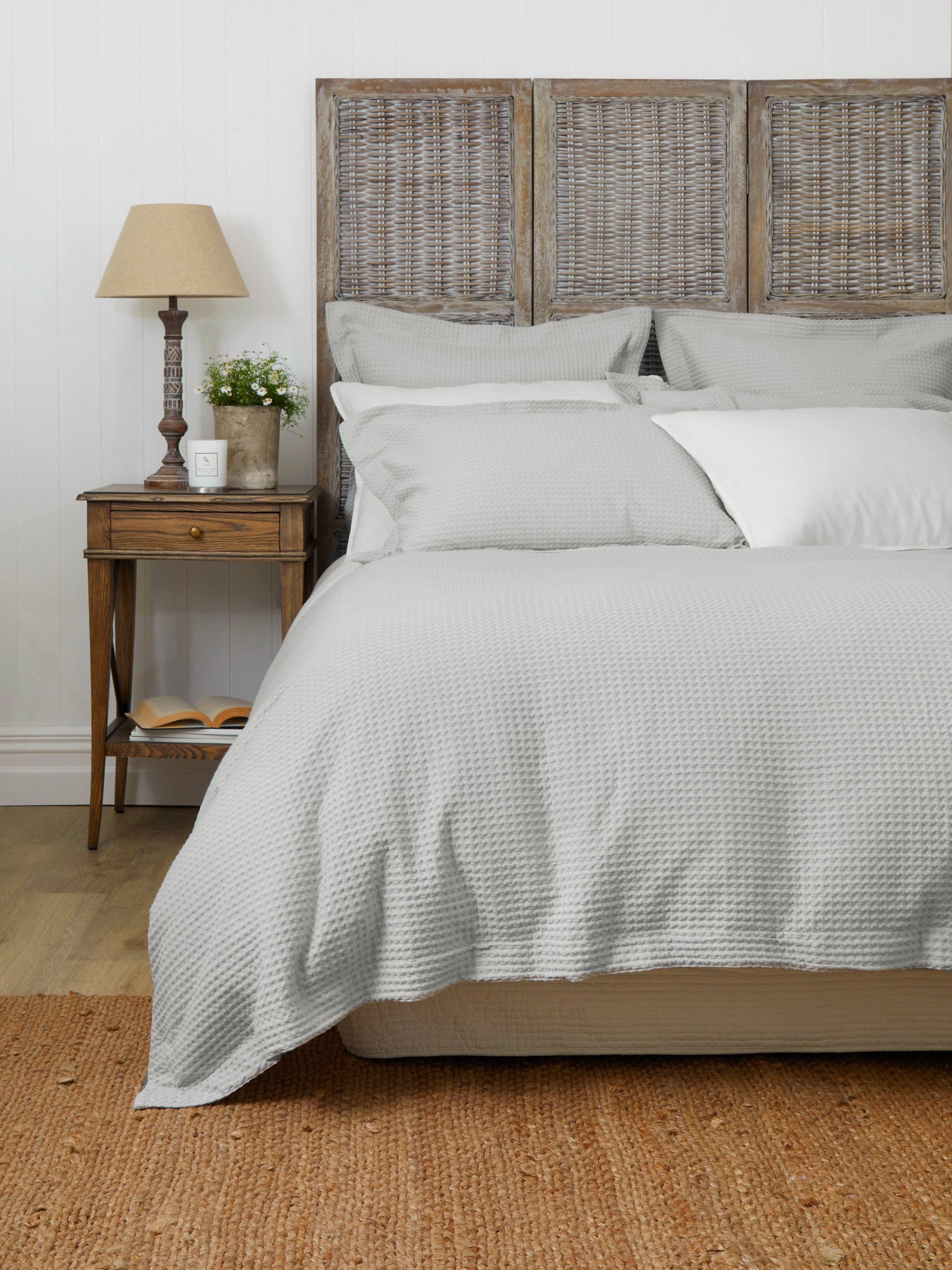 hudson grey duvet cover and pillowcase set