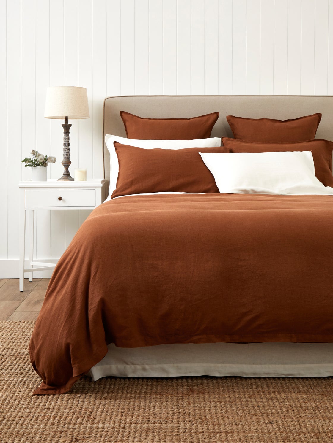 Loft Linen Duvet Cover Set | Wallace Cotton AU