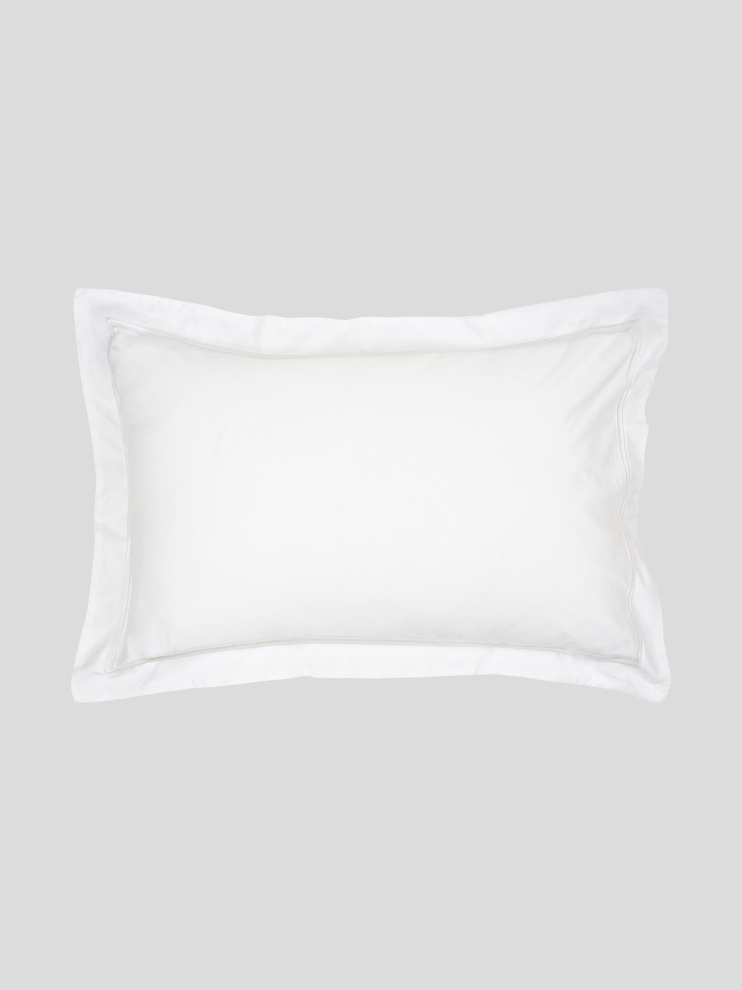 Monarch Oxford Pillowcase Set in White | Wallace Cotton NZ