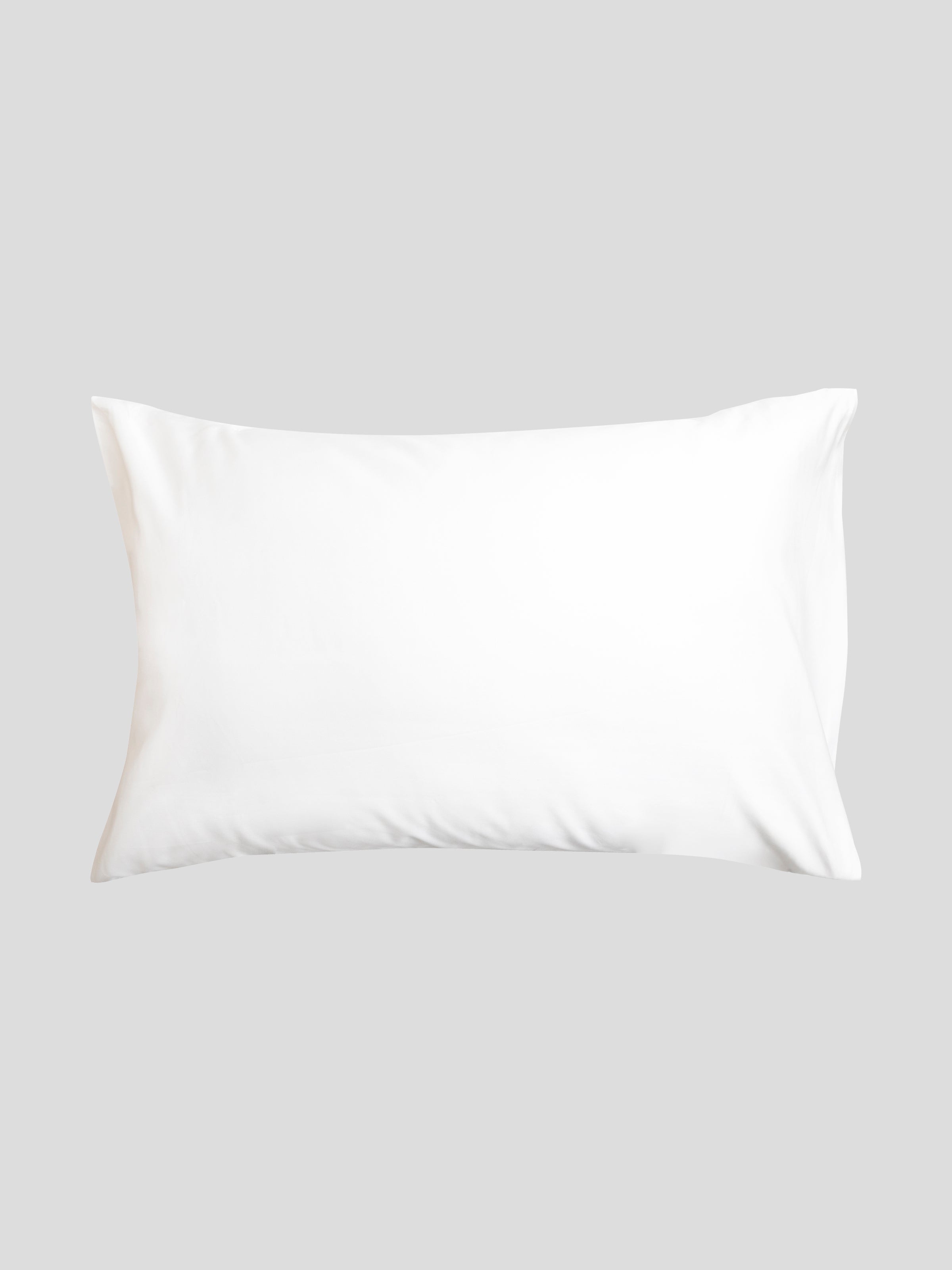 Plain white outlet pillowcases