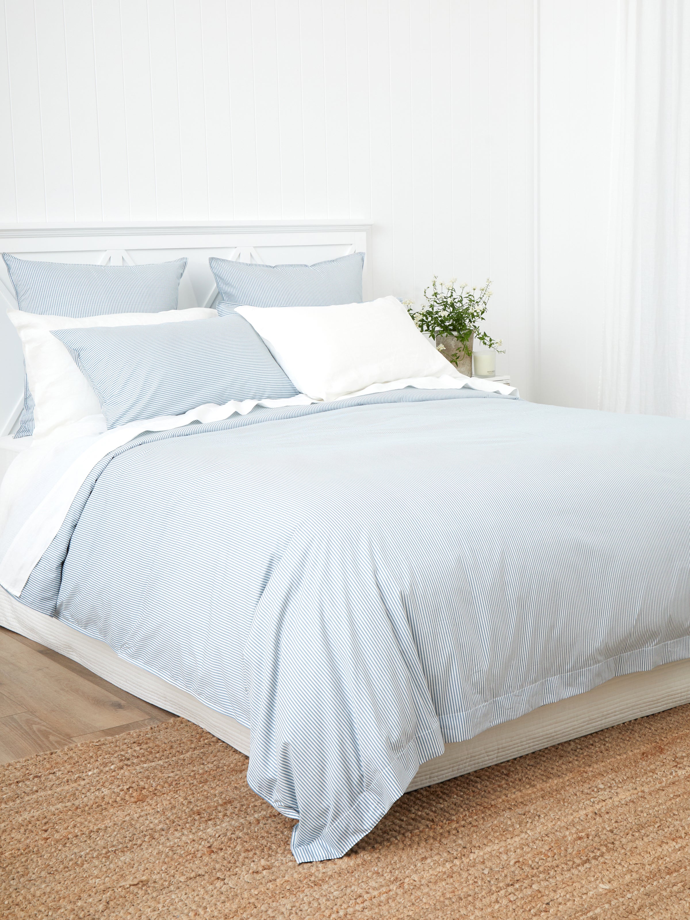 Light blue deals duvet cover