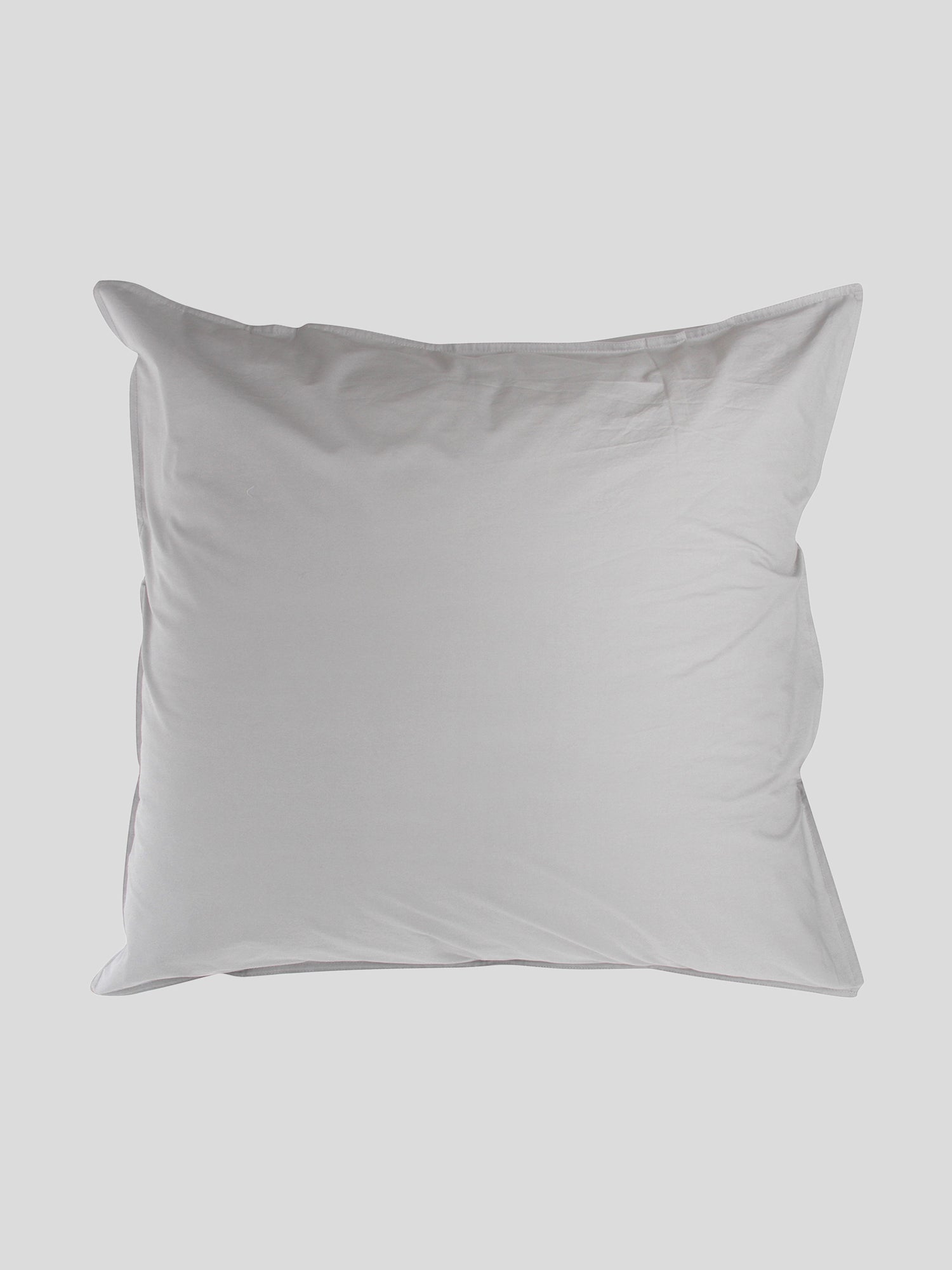 Grey european outlet pillowcase