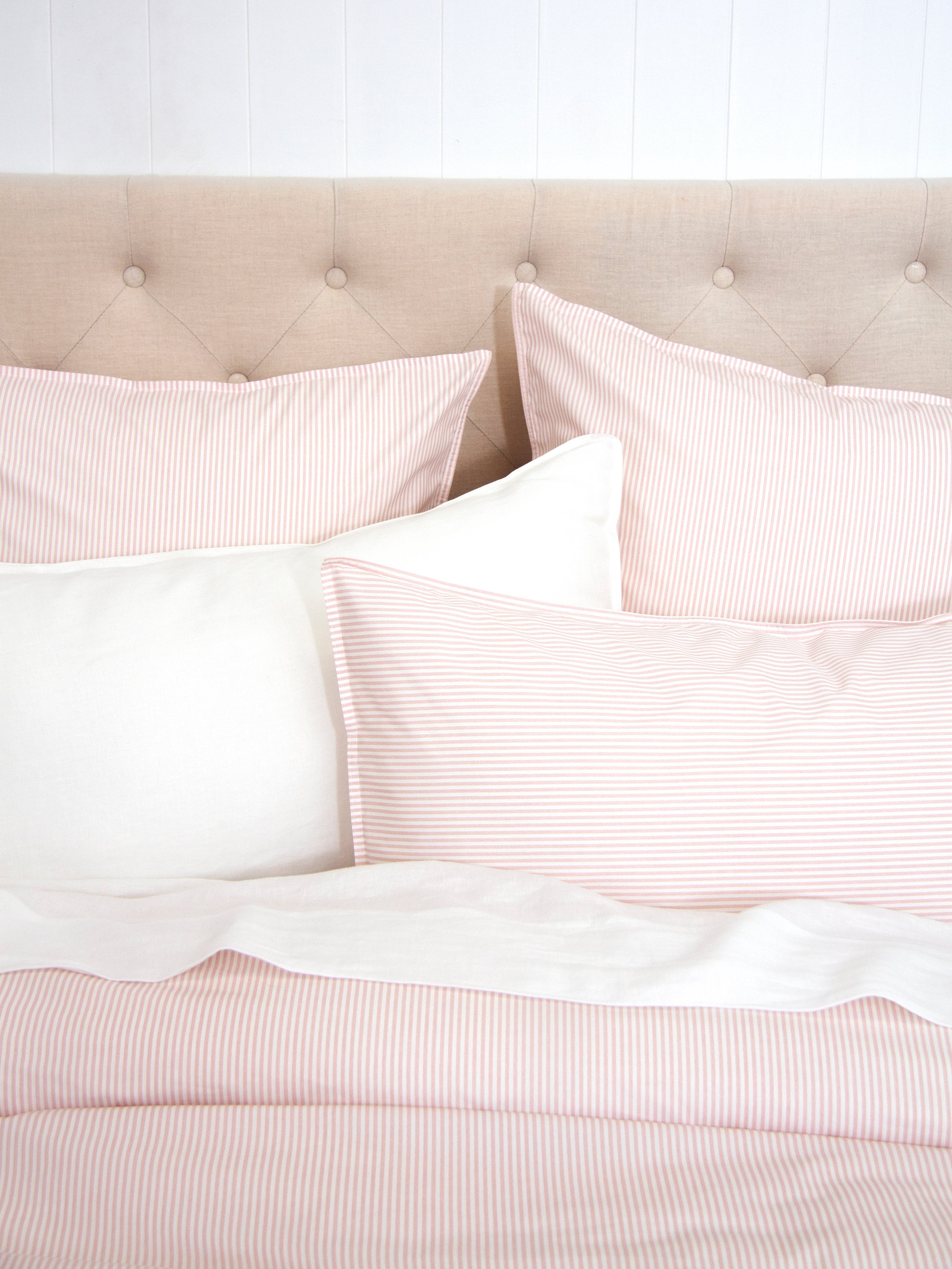 Pink european sale pillowcase